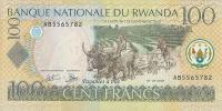 Rwanda - 100 Francs - 2003 - P29a - St.1