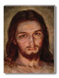 Duży obraz na płótnie twarz Jezusa Miłosiernego