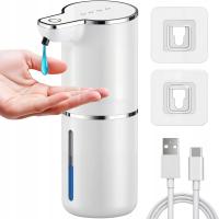 DOZOWNIK DO MYDŁA AUTOMATYCZNY BEZDOTYKOWY DYSPENSER PIANY POJEMNIK 380 ML