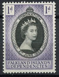 Falkland Islands Dependencies** Mi. 18 Królowa Elżbieta II