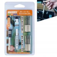 JAKEMY JM-8143 10 in 1 Aluminium Alloy Screwdriver Tools Kit