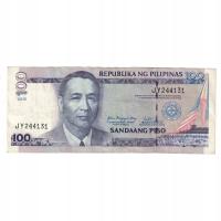 Banknot, Filipiny, 100 Piso, 2010, KM:208a, EF(40-