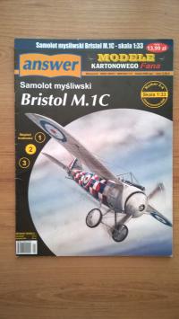 Samolot myśliwski Bristol M. 1C Offset