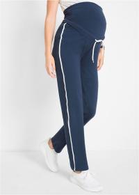 1S5C09 BONPRIX SPODNIE DRESOWE CIĄŻOWE CIEMNONIEBIESKIE 32/34