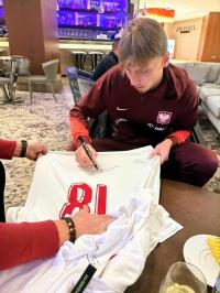 Ziółkowski - Polska - koszulka z autografem (pol)