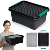 ПЛАСТИКОВЫЙ КОНТЕЙНЕР КОРОБКА С КРЫШКОЙ КОРОБКА ДЛЯ ХРАНЕНИЯ КОРОБКА 12,5 Л