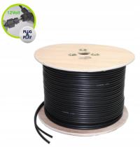 Kabel do instalacji oświetlenia ogrodowego 12 Volt plug&play