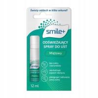 Smile+ Odświeżający spray do ust miętowy neutralizuje zapach nikotyny 12ml