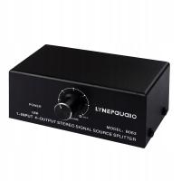 Dystrybucja przełącznika audio stereo RCA
