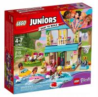 LEGO Juniors 10763 - Domek nad jeziorem Stephanie - Przystań - Skutery NOWY