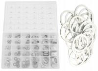 Podkładka aluminiowa Falcon zestaw 300 szt. rozmiary M5-M28