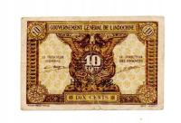 Indochiny Francuskie 10 Cents 1942r.