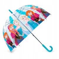 PARASOLKA PRZEZROCZYSTA AUTOMATYCZNA 48 CM KRAINA LODU FROZEN FR50027 KIDS