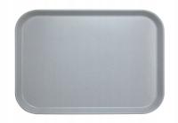TACA TACKA DO SERWOWANIA PROSTOKĄTNA SZARA 37,5X53 CM POLIESTER CAMBRO