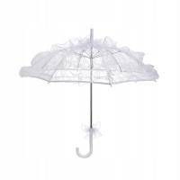 Hla-Ręcznie robiony koronkowy parasol Parasol ślubny