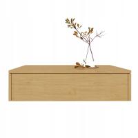 Тумбочка Оливия 50см дуб Каменный настенный