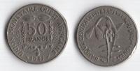 AFRYKA ZACHODNIA 1981 50 FRANCS