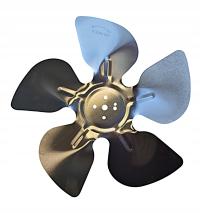Пропеллер вентилятора Blueref металл 230 мм угол поворота 28° всасывающий AL