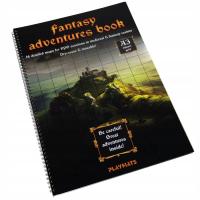 RPG Book: Fantasy Adventures - A3 siatka kwadratowa