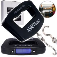 WAGA HAKOWA RĘCZNA BAGAŻOWA WISZĄCA LED BATERIE 50KG