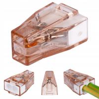 WAGO 773-602 Szybkozłączka Złączka na Drut 2x 1,5-4mm2 ORYGINALNA 10szt