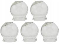 Bańki szklane rozmiar 3 - fi 40 mm - 5 sztuk