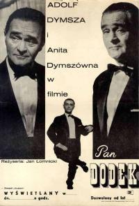 plakat 1970 Eryk Lipiński: Pan Dodek, Adolf Dymsza