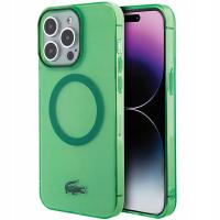 Задняя панель Lacoste для Apple iPhone 15 Pro Max зеленый