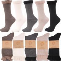 5x Skarpety damskie CIEPŁE Skarpetki zimowe Naturalne Wełniane MERYNO