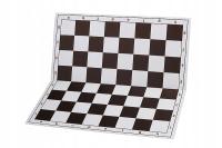 Пластиковая складная шахматная доска № 4, белый и черный