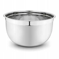 Duża MISKA METALOWA wysoka miska do SAŁATEK CIASTA