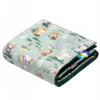 KOCYK NIEMOWLĘCY DWUSTRONNY Bawełniany Ocieplany VELVET 75x100 JUKKI