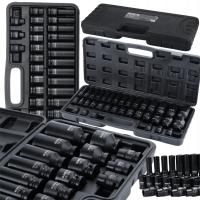 БОЛЬШОЙ НАБОР УДАРНЫХ ГОЛОВОК В ЧЕМОДАНЕ HEXAGON 8-32MM 1/2