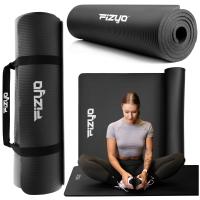 Mata Gimnastyczna do Ćwiczeń Jogi Pilatesu 190x60 NBR Fitness GRUBA 1,5cm