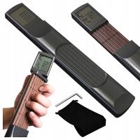 Cyfrowy Trener Trenażer Akordów Gitarowych z Ekranem Przenośna Mini Gitara
