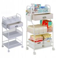 2 In1 Baby Diaper Caddy Organizer i wózek do przechowywania, Baby Essential