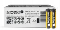 Baterie alkaliczne LR03 AAA everActive IND - 40szt