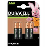 Никель-металл-гидридный аккумулятор (NiMH) Duracell AAA (R3) 900 мАч 4 шт.