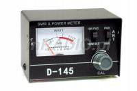 D-145 - Reflektometr KF/VHF 1.5-150MHz, 1-100W, SWR do 3