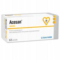 Acesan 30 mg, 63 tabletki kwas acetylosalicylowy