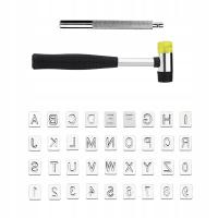 Zestaw do stemplowania skóry Materiały do majsterkowania Profesjonalna kopertówka Skórzany stempel w stylu A