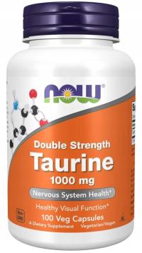 Now TAURYNA taurine 1000 mg 100 kaps.