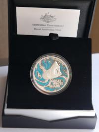 AUSTRALIA 5 $ 2022 REKIN UNCJA SREBRO