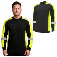 Koszulka robocza t-shirt Specto Odblaskowa Ostrzegawcza z Długim Rękawem BHP