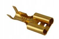 KONEKTOR ŻEŃSKI 6,4 x 0,8 KONEKTORY 100szt.