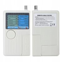 Tester sieci RJ45 / RJ11 / USB / BNC Wykrywacz