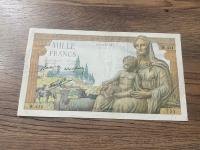 Francja - 1000 franków - 1942 - rzadki