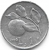 Italia 1 lir 1948