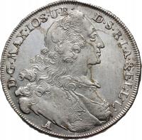 Niemcy, Bawaria, Maksymilian III Józef, talar 1765 A. #TH#