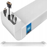 KANAŁ TELEWIZYJNY 204x60MM PODTYNKOWY PRZEPUST KABLOWY DO TELEWIZORA 163 CM